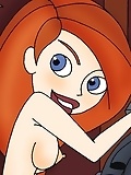 Kim Possible and Braceface teasing for nakedness
